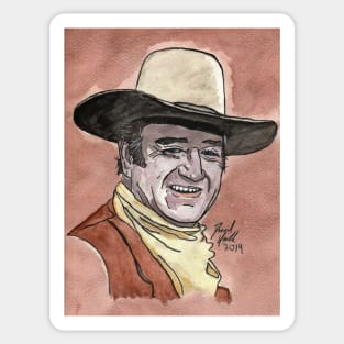 John Wayne Sticker